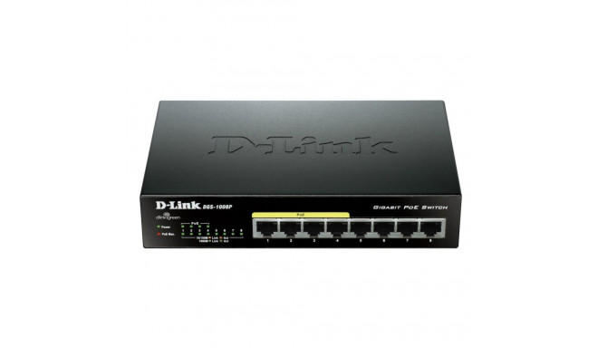 DGS-1008P (schwarz)