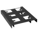 Sharkoon 3.5 inch BayExtension black - adapter 3.5 - 2x2.5