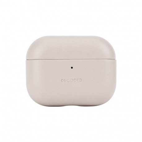 Decoded Leather Case for AirPods Pro 3 - Beige
