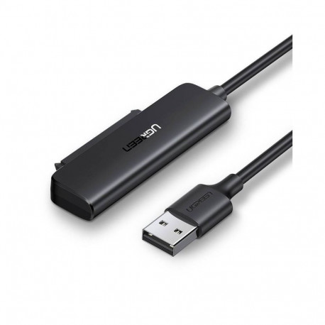 Ugreen adapter konverter 2.5" SATA III 3.0 HDD SSD ketta jaoks – USB 3.2 Gen 1 (USB 5 Gbps) must (70