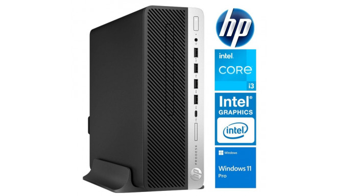 HP 600 G4 SFF i3-8100 8GB 256SSD M.2 NVME WIN11Pro