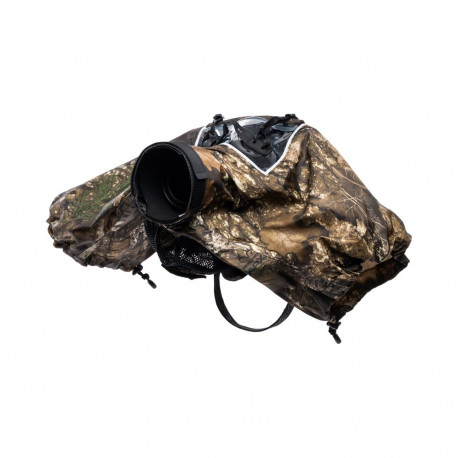 Think Tank Rain Cover I RealTree APX Camo (EYEPIECE REQUIRED) I Hydrophobia D 24-70 V3
