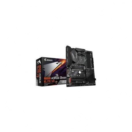 GIGABYTE B550 AORUS ELITE V2 Motherboard - AMD Ryzen 5000 CPUs, 12+2 Phases VRM, up to 4733MHz DDR4,