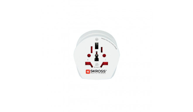 Skross 1.500202-E power plug adapter Type F White
