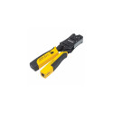 Intellinet Universal Modular Plug Crimping Tool and Cable Tester, 2-in-1 Crimper and Cable Tester: C