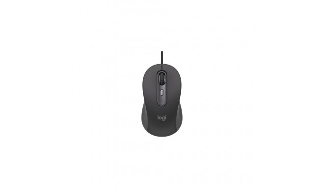 Logitech Signature Wired M520 for Business mouse Office Ambidextrous USB Type-C Optical 4000 DPI
