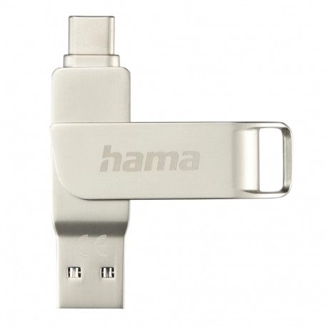 Hama 00182490 C-Rotate Pro 64GB USB 3.0 silver