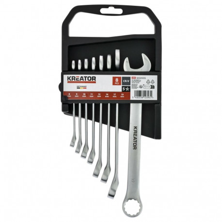 Kreator Spanner Set KRTH30007, 19mm, 19mm, chrome vanadium