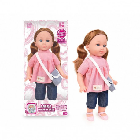 Functional doll Natalia in a tunic 36 cm