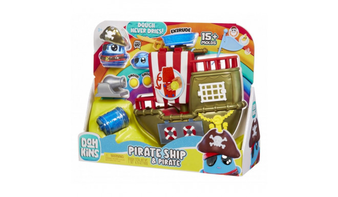 Plastic mass DohKins Pirate Ship Playset