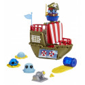 Plastic mass DohKins Pirate Ship Playset