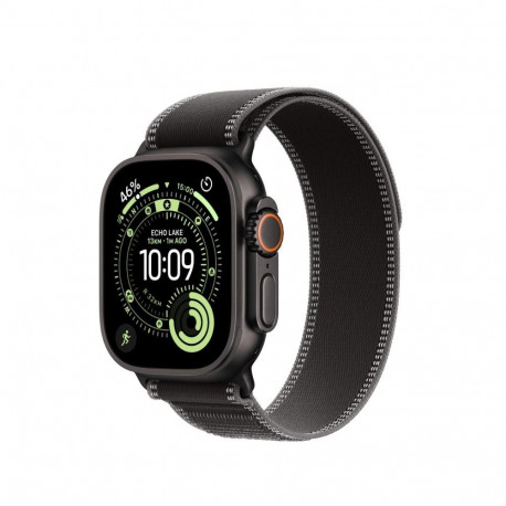 Watch Ultra 3 GPS + Cellular 49mm Black Titanium Case with Black/Charcoal Trail Loop - M/L
