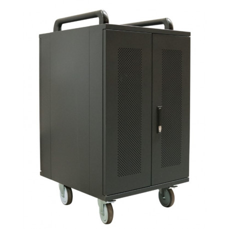 sülearvutite laadimiskapp Charging Cart 30 ratastel