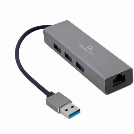 USB-AM–LAN GbE jaotur 3xUSB 3.0