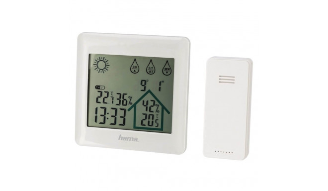 Hama digital weather station Action, white