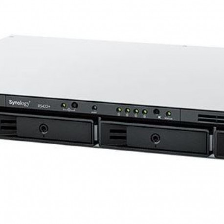 Server NAS RS422+ R1600 AMD Ryzen 2,6Ghz 4x0HDD 2x1GbE RJ45 1xUSB3.2.1 1U