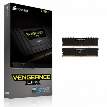 Memory DDR4 Vengeance LPX 32GB/2666(2*16GB) CL16-18-18-35 1,20V XMP 2.0 black