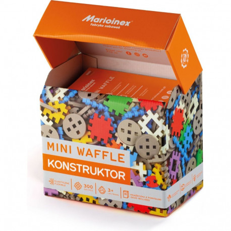 Marioinex Waffle mini klotsid 300 tk konstruktor karbis