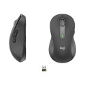 Logitech Signature M650 L Left Wireless Mouse, RF Wireless + Bluetooth, 2000 DPI, Graphite | Logitec