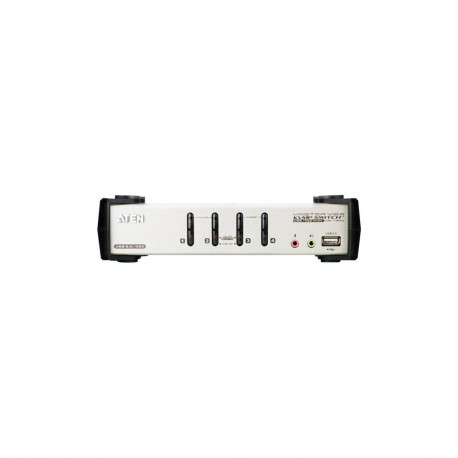 ATEN CS1734B KVM/heli/USB lüliti 4 porti
