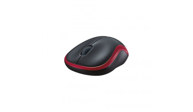 Logitech | Mouse | M185 | Wireless | Red