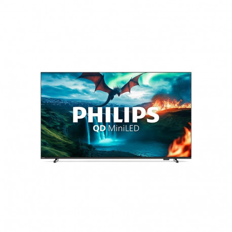 Philips QD MiniLED 4K TV | 65MLED820/12 | 65 | Smart TV | TITAN OS | UHD | Black