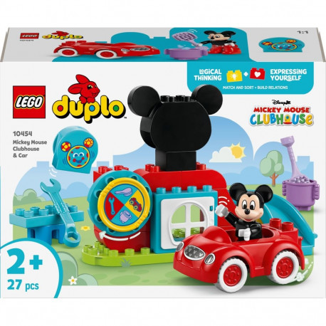 Duplo Mickey Mouse klubihoone ja auto (10454)