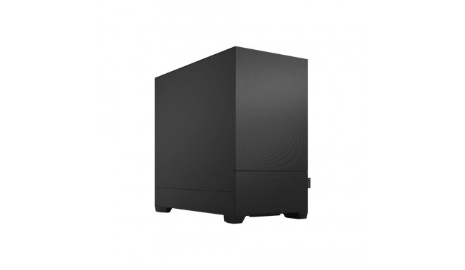 Fractal Design | Pop Mini Silent | Side window | Black Solid | mATX, Mini ITX | ATX