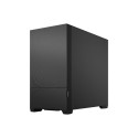 Fractal Design | Pop Mini Silent | Side window | Black Solid | mATX, Mini ITX | Power supply include