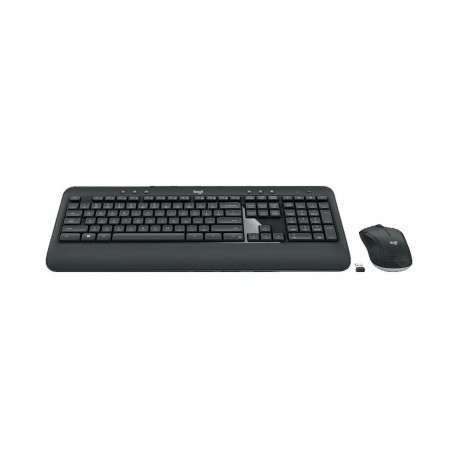 Logitech MK540 Advanced juhtmevaba klaviatuuri ja hiire komplekt must USB juhtmevaba ühendus hiir ja