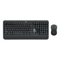 Logitech MK540 Advanced juhtmevaba klaviatuuri ja hiire komplekt must USB juhtmevaba ühendus hiir ja
