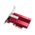 Asus | XG-C100F 10G PCIe Network Adapter; SFP+ port for Optical Fiber Transmission and DAC cable | 1