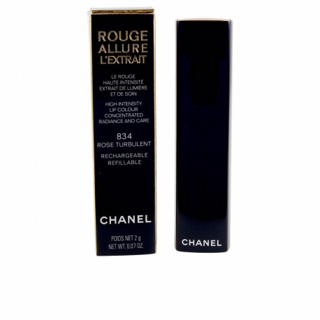 CHANEL ROUGE ALLURE L'EXTRAIT lipstick recargable #834 rose turbulent 2 gr