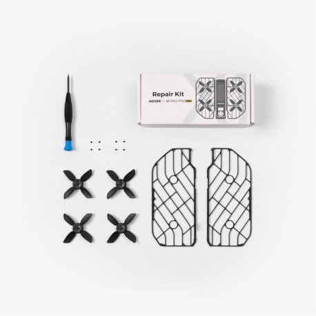Repair Kit - HOVERAir X1 PRO & PROMAX with Screwdriver, Screws, Frames, Propellers