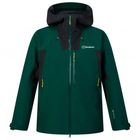 Outdoor Jacket - Berghaus Ridge-Seeker GTX Jacket XL Windproof Water-Resistant Green