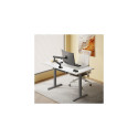 Adjustable Height Table Up Up Bjorn Gray, Table top L White