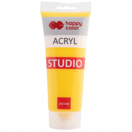 Akrüülvärv Studio, Kollane, 200ml