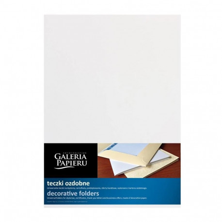 Dokumendikaaned Diamond White – A4, 5tk