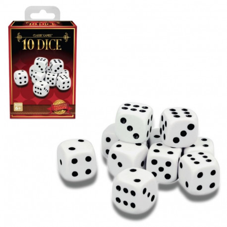 Täringud 10 tk Classic