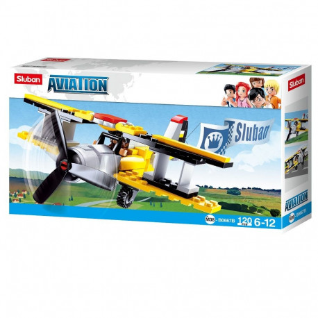 Klotsikomplekt Lennuk 120 osa