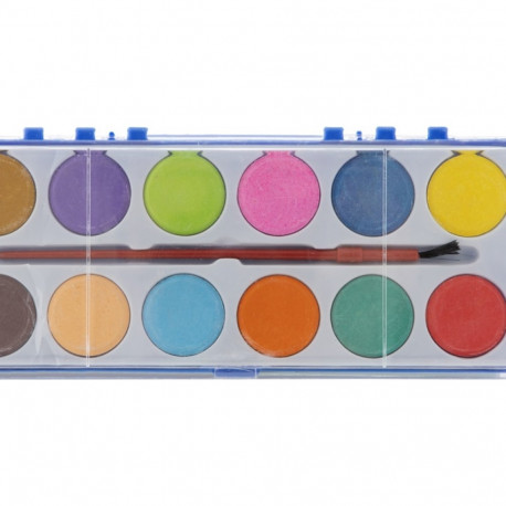 Grafix vesivärvid 12 värvi