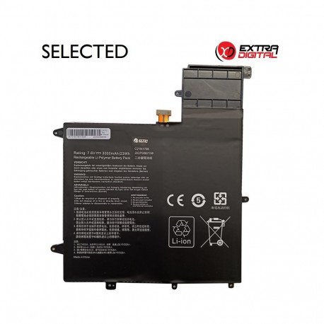 Notebook Battery ASUS C21N1706, 3000mAh, Extra Digital Selected