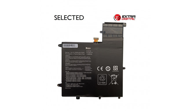 Notebook Battery ASUS C21N1706, 3000mAh, Extra Digital Selected