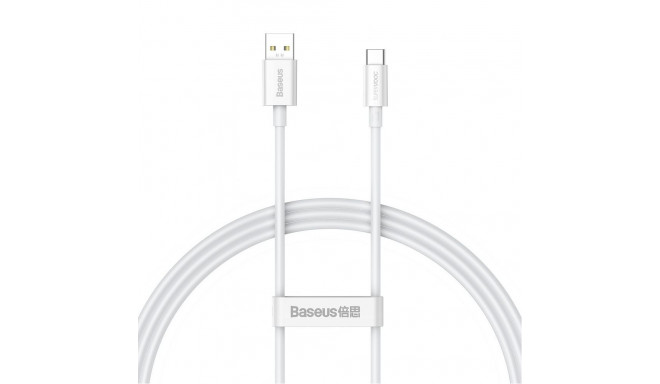 Baseus Baseus Superior Series SUPERVOOC USB-A to USB-C 65W 1m cable white