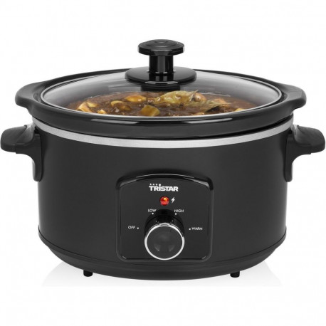 Tristar Slowcooker VS-3915 180 W, 3.5 L, Number of programs 3, Black