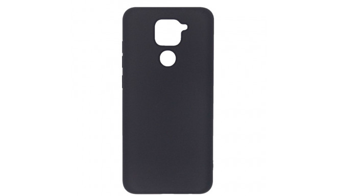 Evelatus Xiaomi Redmi Note 9 Nano Silicone Case Soft Touch TPU Black