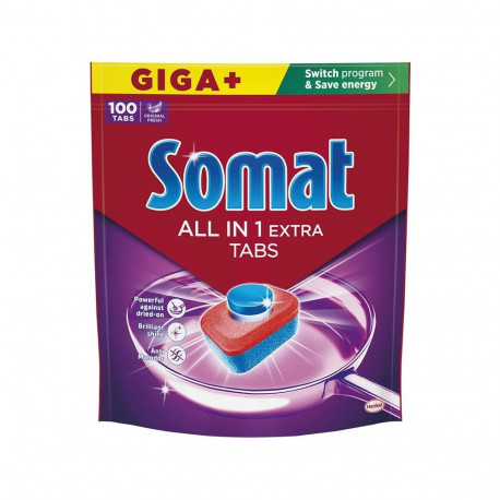 Somat All in1 Extra nõudepesutabletid 100 tk