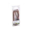 PLATINET USB LIGHTNING LEATHER CABLE 1M 2,4A BROWN