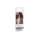 PLATINET MICRO USB TO USB LEATHER CABLE 1M 2,4A BROWN