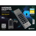 PLATINET PENDRIVE USB 3.2 PIN-DEPO METAL ENCRYPTED 64GB